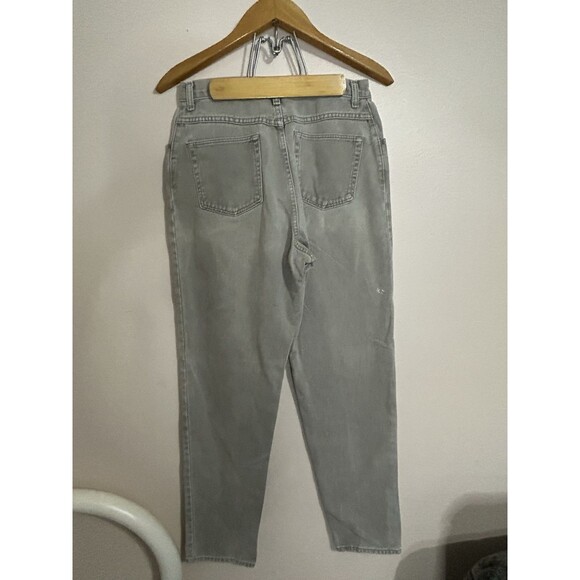 90s Wrangler Tan Very high Rise waisted jeans vintage Size 6 Western Tapered - Picture 2 of 12